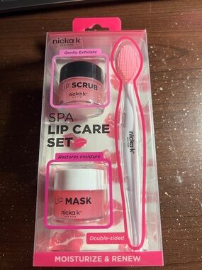 Pink Spa Lip Care Set - Lip Scrub & Lip Mask